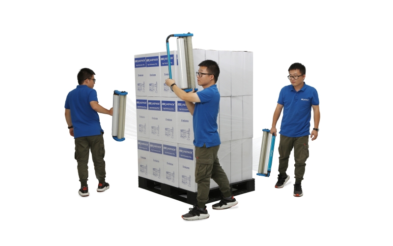 蘇州建技：托盤(pán)專(zhuān)用8um手工纏繞膜、12um機(jī)用纏繞膜